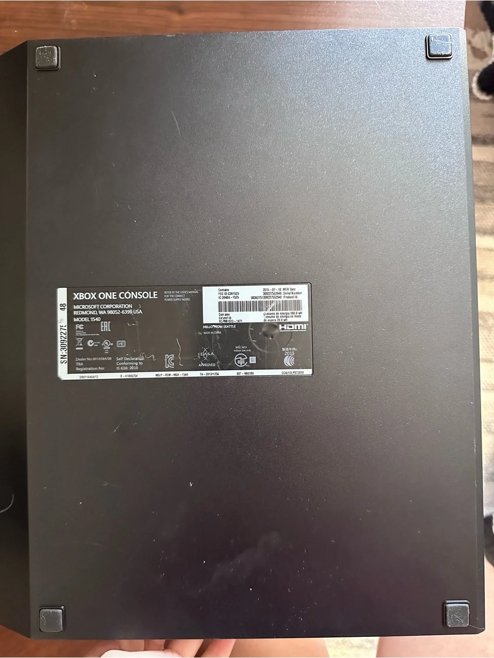 Sony Black Blu-ray Player with gaming controllers and games